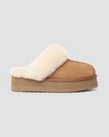 Platform Sheepskin Scuffs