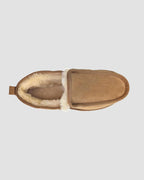 sheepskin loafers chestnut top