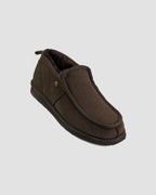 sheepskin loafers chocolate top